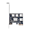 Miniatyrbild 1 av 7: PCI-E 1 till 4 portar PCI Express USB 3.0 expansionskort adapterkort