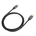 Miniatyrbillede 5 af 7: DP til DP-kabel Sort ABS 8k 60hz 4k 120hz til video-pc-laptop-tv-skærmkonverter 1,5 meter