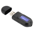 Miniatyrbillede 4 af 7: Bluetooth-sender Bluetooth 5.0-adapter med LCD-skærm til pc'er, tv'er, projektorer og højttalere
