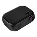 Miniatyrbillede 3 af 7: Mini 2'' bærbar LED-projektor TF SD-kort U-disk USB HD HDMI sort ///