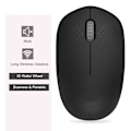 Miniatyrbillede 5 af 7: I210 Trådløs Mus Desktop Laptop Kontor 2.4G 3Key 3D 1600 DPI Strømbesparende Mus (Sort)