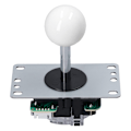 Miniatyrbillede 5 af 7: QM070901 Arcade Spil Joystick Kits Zero Delay Arcade Spil DIY Kit Dele Med Encoder Board 10 Knapper Joystick til MAMEMixed Farve (Hvid)