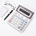 Miniatyrbillede 4 af 7: JS-689 Håndholdt multifunktionel bærbar elektronisk lommeregner skolekontor