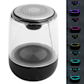 Pikkukuva 7 / 7: Bluetooth 5.0 Langaton Kaiutin Melunvaimennus HIFI Stereoääni Subwoofer LED-valolla Musta