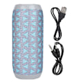 Pikkukuva 1 / 7: Kannettava Bluetooth-kaiutin, langaton stereobasso, tukee TF-korttia, USB:tä ja FM-radiota (vihreä)