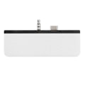 Pikkukuva 1 / 7: Cabledeconn alumiiniseos 4-in-1 -telakka 3,5 mm:n ääniaukolla Microsoft Surface Go -laitteelle