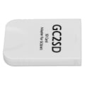 Miniatyrbilde 7 av 7: GC2SD-kortleser Plug and Play Bærbar Profesjonell Spillkonsoll Mikro Lagringskort Adapter for Wii for GC Hvit