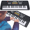 Miniatyrbillede 4 af 7: Børns elektroniske klaver 37 tangenter multifunktions keyboard musikinstrument tilbehør BF-430A2