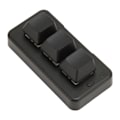Miniatyrbilde 2 av 7: 3-tasters mini tastatur 3-modus USB trådløs 2.4G Bluetooth HID programmering blå bryter mini makro mekanisk tastatur