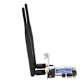 Miniatyrbild 4 av 7: WRRealtek RTL8822CE Bluetooth 5.0 2.4GHz 5GHz PCI1X trådlös nätverksadapter