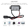 Pikkukuva 7 / 7: 6-40V - USB 5V/3A DC -urosmuunnin CPT -autoon Raspberry Pi -puhelimen navigaattoriin ajotallentimeen