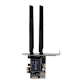 Pikkukuva 4 / 7: AX3000 WiFi 6 PCIe -kortti 2,4 GHz 5,8 GHz Bluetooth 5.2 OFDMA MU MIMO -tuki Älykäs sovelluksen etäohjaus PCIE langaton verkkokortti