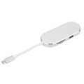 Pikkukuva 2 / 7: 6-in-1 Type-C - HDMI+USB3.0*2+PD lataus+SD+TF Hub-sovitin