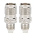Miniatyrbillede 1 af 6: 2 stk. TNC hun til FME hun RF koaksialadapter konnektorstik