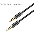 Miniatyrbillede 6 af 7: Lyd Jack Adapter Kabel, Lyd Splitter Kabel, Lyd Jack Kabel 3,5 mm Han til Dobbelt 3,5 mm Hun Mikrofon Y Splitter Kabel (0,35 m)