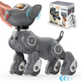 Miniatyrbild 1 av 6: VATOS Robot Hund Leksak för Barn, Röst & 2.4GHz Fjärrkontroll Robot Husdjur med Interaktiva Beröringssensorer, Över 20+ Svar, Programmeringsläge