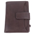 Miniatyrbild 1 av 5: Man Zipper Wallet Lätt Multi Card PU Läder Multi Purpose Vattentät Mynt Plånbok Kaffe Kort Typ