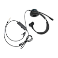 Pikkukuva 3 / 7: Puhelin Headset Professional Noise Canceling Single Ear Asiakaspalvelu Headset Call Center Business Office Single 3.5mm Interface