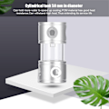 Miniatyrbilde 7 av 7: YSX-5DC Akryl 50MM Utvendig Diameter Metall Transparent Sylinder Vann Tank for Datamaskin Vannkjøling