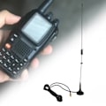Pikkukuva 3 / 7: UT-106UV SMA-naaras kaksoiskaistainen VHf UHF -automagneettiantenni Baofeng UV 5R:lle