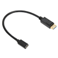 Pikkukuva 7 / 7: DP-uros naar Mini DP-naaras -kaapeli 8K 60Hz 4K 144Hz 32,4 Gbps 30 cm pituinen Displayport-kaapeli 1.4 tietokoneelle
