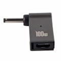 Pikkukuva 3 / 7: TYPE C naar DC Adapter PD Snelle Oplaad Chip Elleboog Ontwerp Compact Draagbaar 100W Notebook Stroom Adapter 3x1.1mm