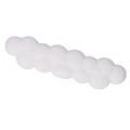 Miniatyrbillede 3 af 7: Cloud Keyboard Wrist Rest Glat PU Læder Keyboard Palm Rest Skid Resistent Ergonomisk Håndledsstøtte til Gaming Typing Hvid