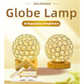 Miniatyrbillede 2 af 3: Globuslampe Radiant Crystal Ball Natlampe Din ultimative Globuslampe til soveværelset: Oplev en subtil glød med LED, ideel som en unik varm gul lampe