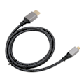 Pikkukuva 5 / 7: 4K HD Multimedia Interface -kaapeli, uros-uros, 18 Gbps, suuri nopeus, 4K 60 Hz, HD-neuloksella varustettu mikro-HD Multimedia Interface -sovitinkaapel, 1 metri