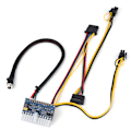 Miniatyrbild 1 av 7: 24-stifts DC ATX/MINI/ITX PSU 12V DC-ingång 250W utgångsströmförsörjningsmodul för PC