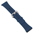 Pikkukuva 7 / 7: Aito nahkainen kaksoisrannekkeen vaihtoranneke Fitbit Ionic -kellolle, sininen