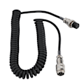 Miniatyrbillede 1 af 7: Handy 8-polet spiralforlængermikrofonledning han-hun kabel