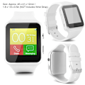 Miniatyrbild 7 av 7: Klocka, Bluetooth-klocka, Smart Bluetooth-klocka, Bluetooth-klocka Android, Klocka med kamera Vit