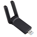 Miniatyrbillede 3 af 7: USB WiFi-adapter 1300M Dual Band Stærkt Signal 2.4G 5.8G Højhastigheds USB-modtager Transmitter Netværksadapter