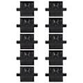 Miniatyrbilde 5 av 7: 10 stk Walkie Talkie trykknapp Batterilås Hold for Baofeng UV5R Uv 5R UV5RA UV5RE BFF8HP