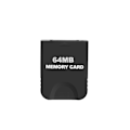 Miniatyrbillede 1 af 2: Hukommelseskort til Nintendo NGC/GameCube Kompatibel med WII og NGC Modeller 64M