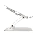Miniatyrbild 6 av 7: Aluminiumlegering Laptopstativ med 2 Kylfläktar Fällbart Justerbart Laptop Kylstativ för 10 till 17,3 tum Bärbara datorer Silver