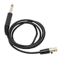 Miniatyrbillede 6 af 7: 3-polet Mini XLR hun til 6,35 mm han kabel 3,3ft XLR til 1/4in mikrofonledning til live lydkort mikrofon 1m