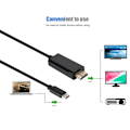Pikkukuva 6 / 7: Kannettava Type C - HDMI -sovitin 4K datakaapelikäyttäjä Mac USB C -telakalle