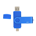 Miniatyrbillede 1 af 7: Yvonne U-disk OTG dobbelt port mini plugin flashdrev dataoverførsel lagerenhed YT602-2(128G )