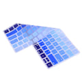 Miniatyrbillede 5 af 7: 1 stk. Multicolor Støv- og Vandtæt Tastaturbetræk til Apple Magic Keyboard (Gradual Blue)