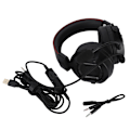 Pikkukuva 1 / 7: 3.5mm USB-stereobasspelikuulokkeet RGB-valolla E-urheilun langalliset kuulokkeet + mikrofoni