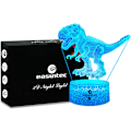 Miniatyrbilde 7 av 8: Dinosaur Leke 3D Nattlys med Fjernkontroll & Smart Berøring 7 Farger + 16 Farger Skiftende Dimbar TRex Leke 1 2 3 4 5 6 7 8 År Gammel Gutt eller Jente Gave