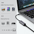 Miniatyrbillede 3 af 7: USB C til Ethernet-adapter, Type-C til RJ45 Gigabit Ethernet USB C til 10/100/1000 Gigabit Ethernet LAN-netværksadapter til iPhone 15 Pro Max