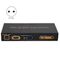 Miniatyrbilde 1 av 7: HDMI til HDMi Digital Audio Dekoding Dekoder Boks Konverter Adapter Svart