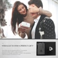 Miniatyrbild 6 av 6: Taktisk minimalistisk plånbok för män, smal RFID-blockerande metallkortfodral, framficka Menu2019s läder Dapper Bifold-plånbok med pennsklämma Grey