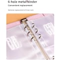Miniatyrbilde 3 av 7: Konvolutt-Sparutfordringsperm med Lås, Sparutfordringsbudsjettperm med Kontantkonvolutter