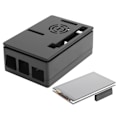 Miniatyrbillede 6 af 7: Til Raspberry Pi 4B Etui Skal Kit LCD 3.5in Touch Screen Stativ Fan Computer Tilbehør(Skal Fan 3.5in Skærm )