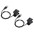 Miniatyrbilde 2 av 7: 2 stk. Smartwatch-lader USB-ladekabel ladesnor ladeadapter for Fitbit Charge 2