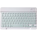 Miniatyrbilde 1 av 6: Ultra-tynn Bluetooth-tastatur, bærbar, oppladbar, trådløs, kompakt for Android Windows Tablet Mobiltelefon iOS iPhone iPad
